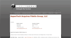 Desktop Screenshot of fidelis-group.com